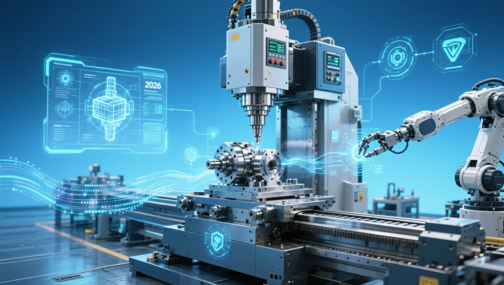 Machine Color Trends 2026 CNC Machine Tool Trends: Automation & Precision Growth
