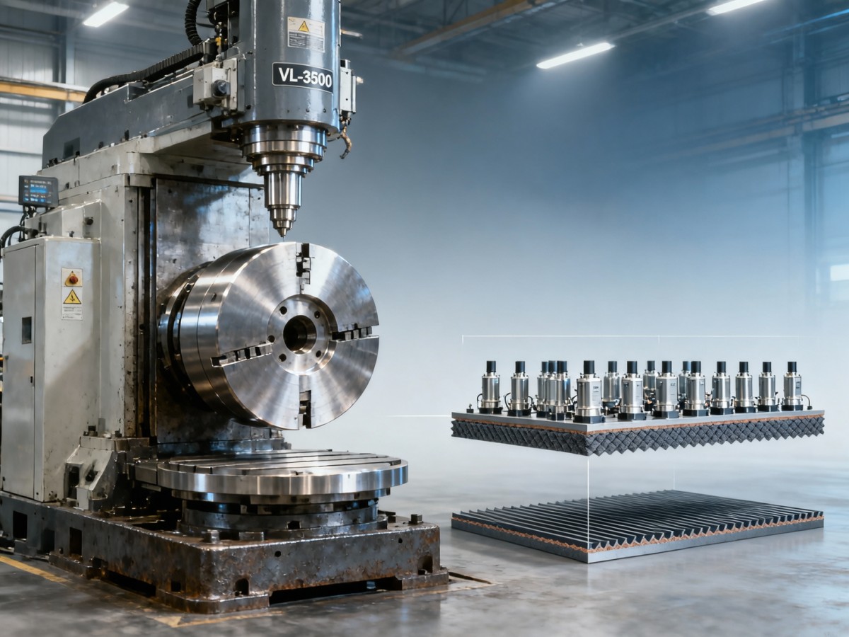 Are vertical lathe setups more sensitive to floor vibration than horizontal configurations?