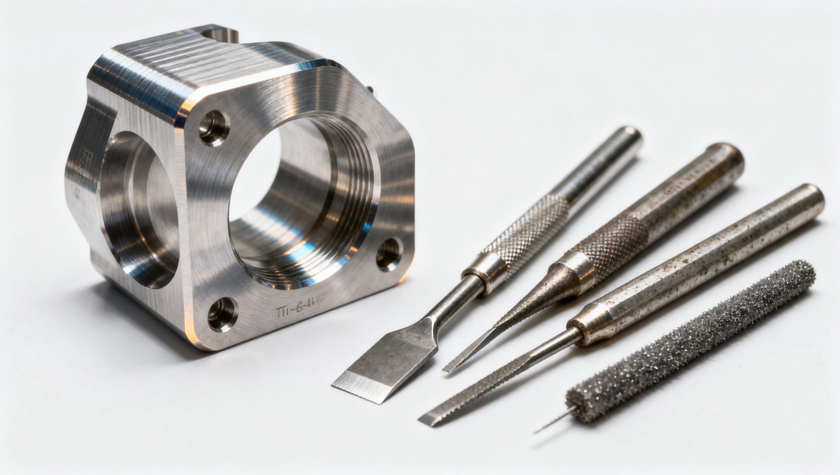 CNC manufacturing for aerospace — why titanium alloy machining still relies on manual deburring CNC manufacturing for aerospace — why titanium alloy machining still relies on manual deburring