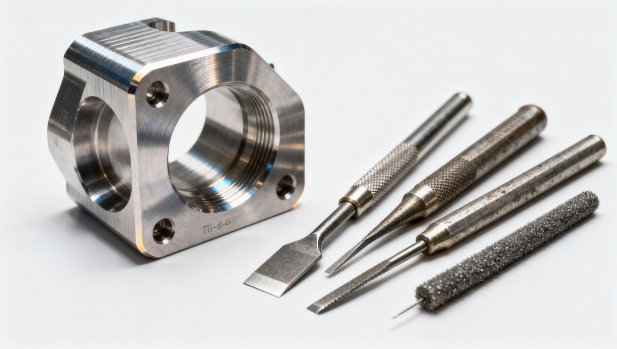 CNC manufacturing for aerospace — why titanium alloy machining still relies on manual deburring CNC manufacturing for aerospace — why titanium alloy machining still relies on manual deburring