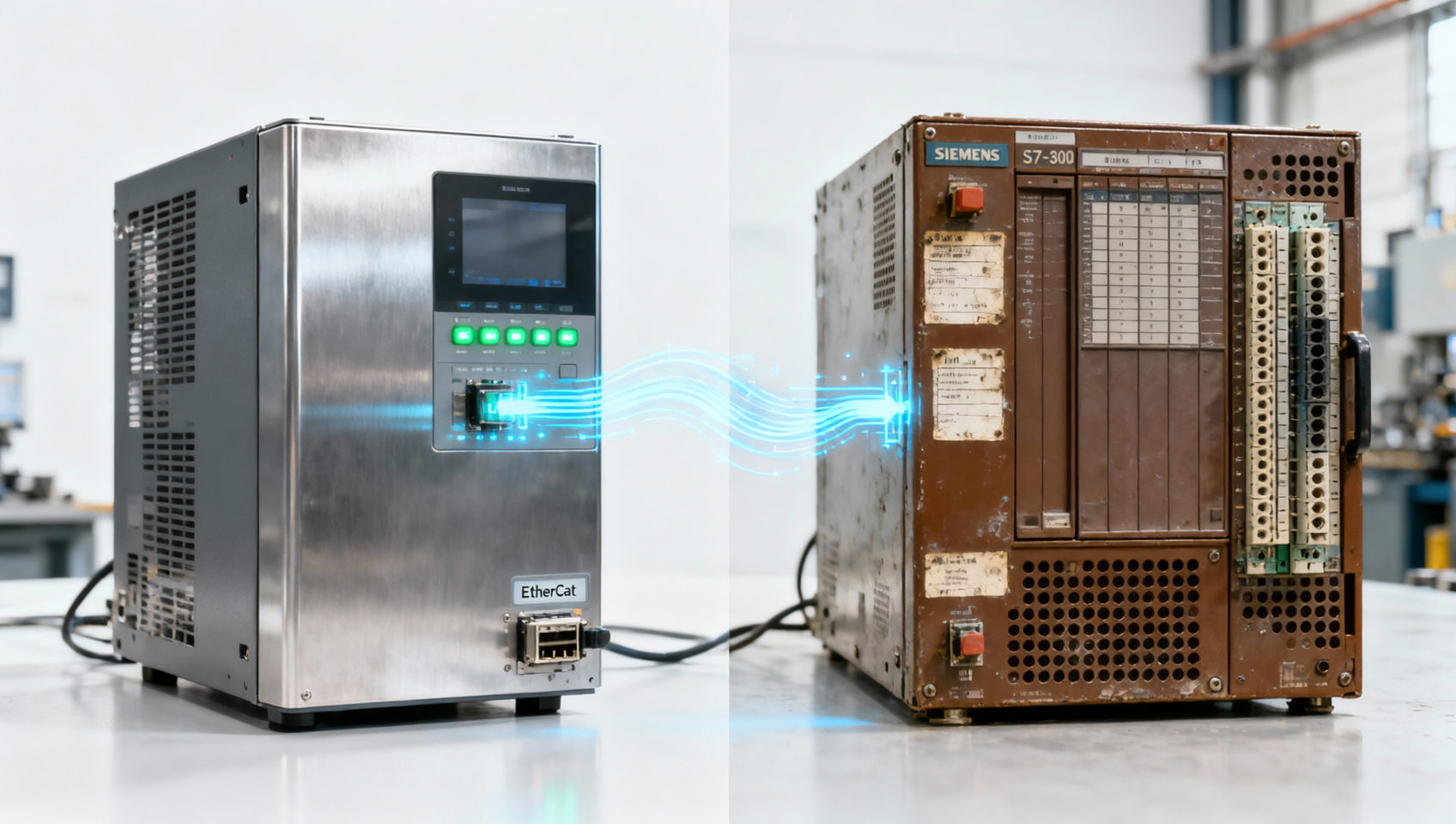 Automated machine tool integration: When legacy PLCs become the throughput bottleneck Automated machine tool integration: When legacy PLCs become the throughput bottleneck