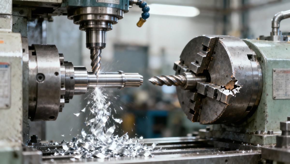 Does CNC cutting performance drop more with worn inserts or misaligned fixtures?
