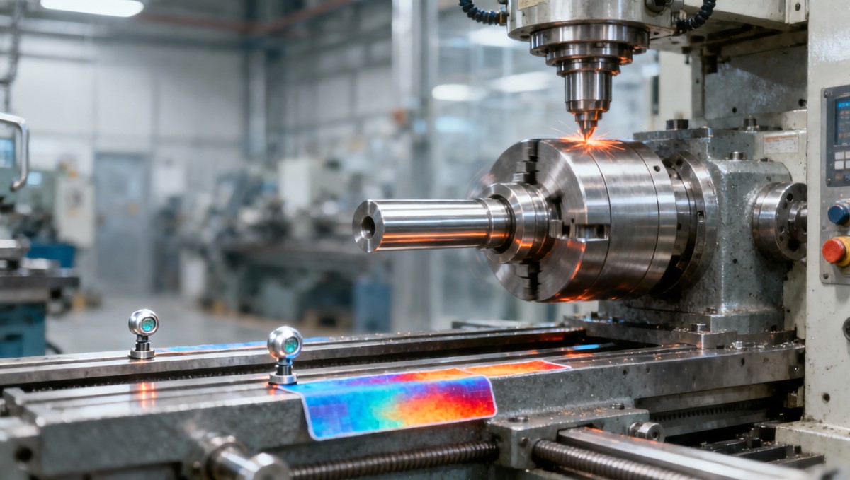 Industrial lathe buyers overlooking thermal growth effects during long runs