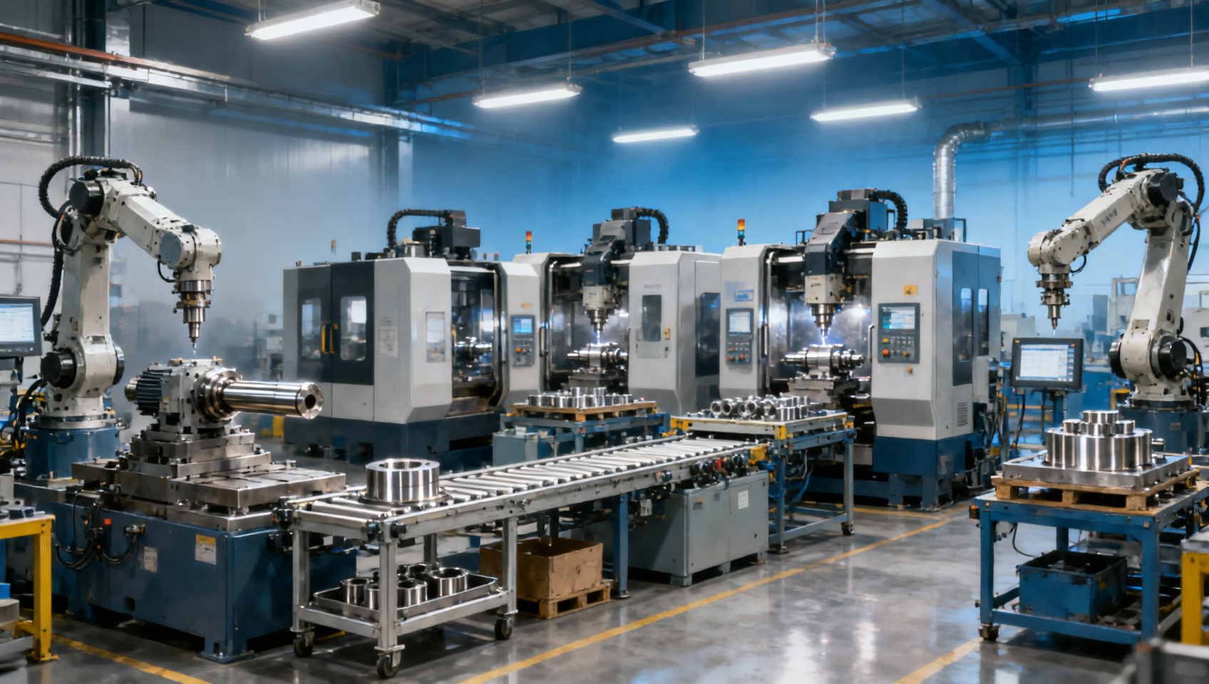 CNC industrial demand is moving toward flexible cell layouts