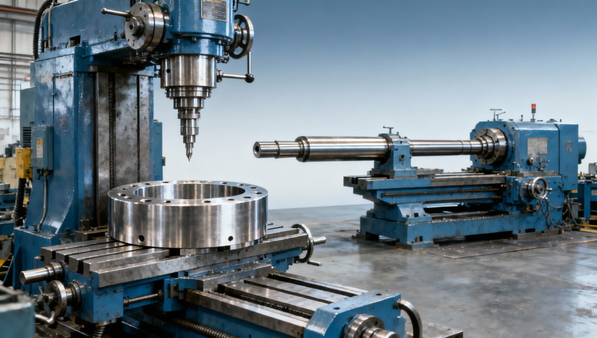 Vertical lathe or horizontal setup for heavy parts? Vertical lathe or horizontal setup for heavy parts?