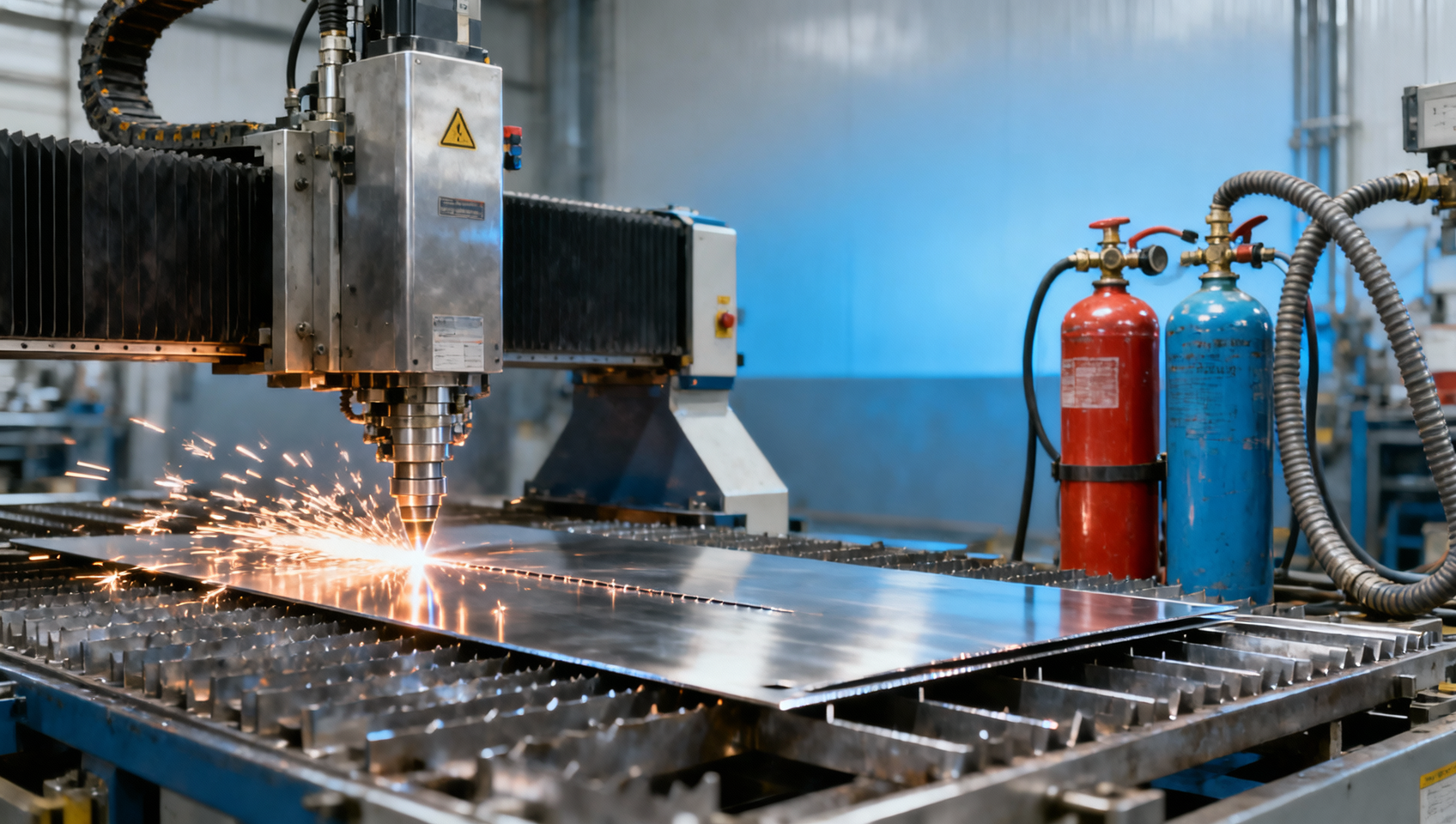 CNC Cutting Gas Choice Affects More Than Edge Finish CNC Cutting Gas Choice Affects More Than Edge Finish