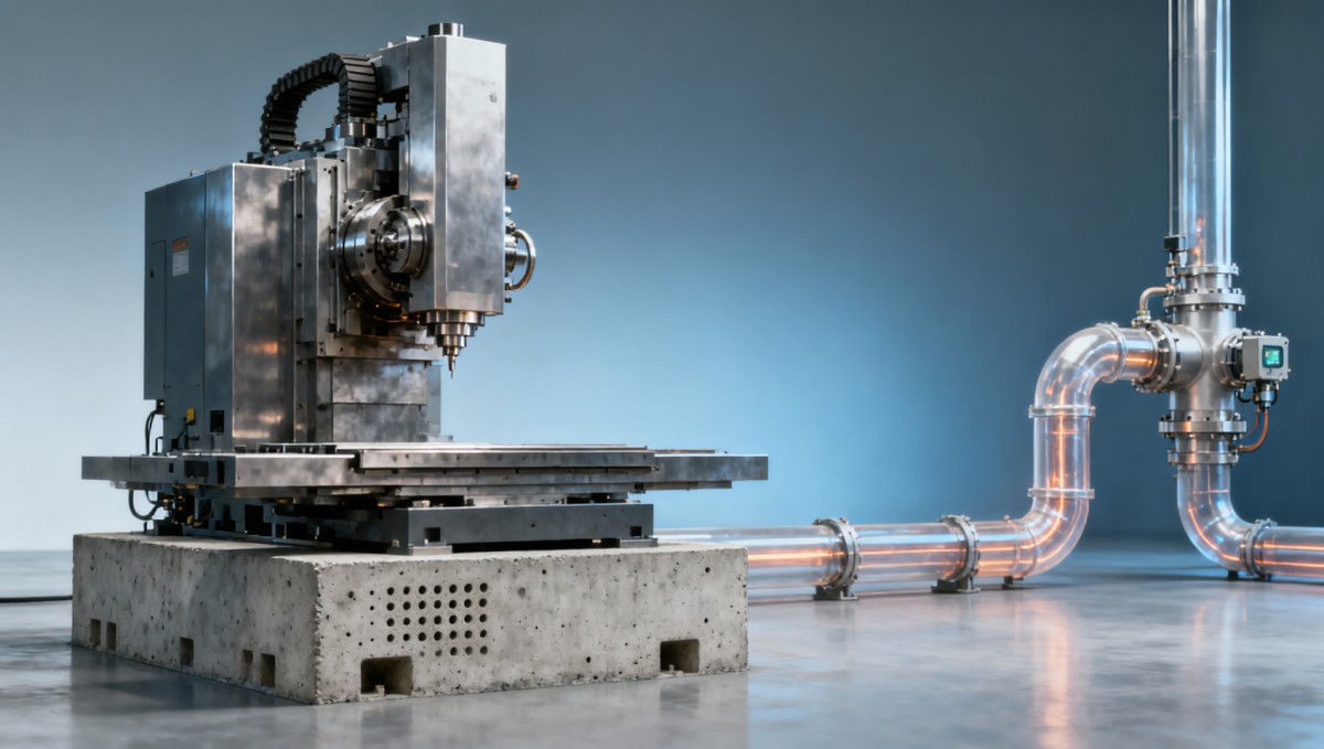 Heavy duty machine tool: Where structural damping reveals itself only after months of operation Heavy duty machine tool: Where structural damping reveals itself only after months of operation