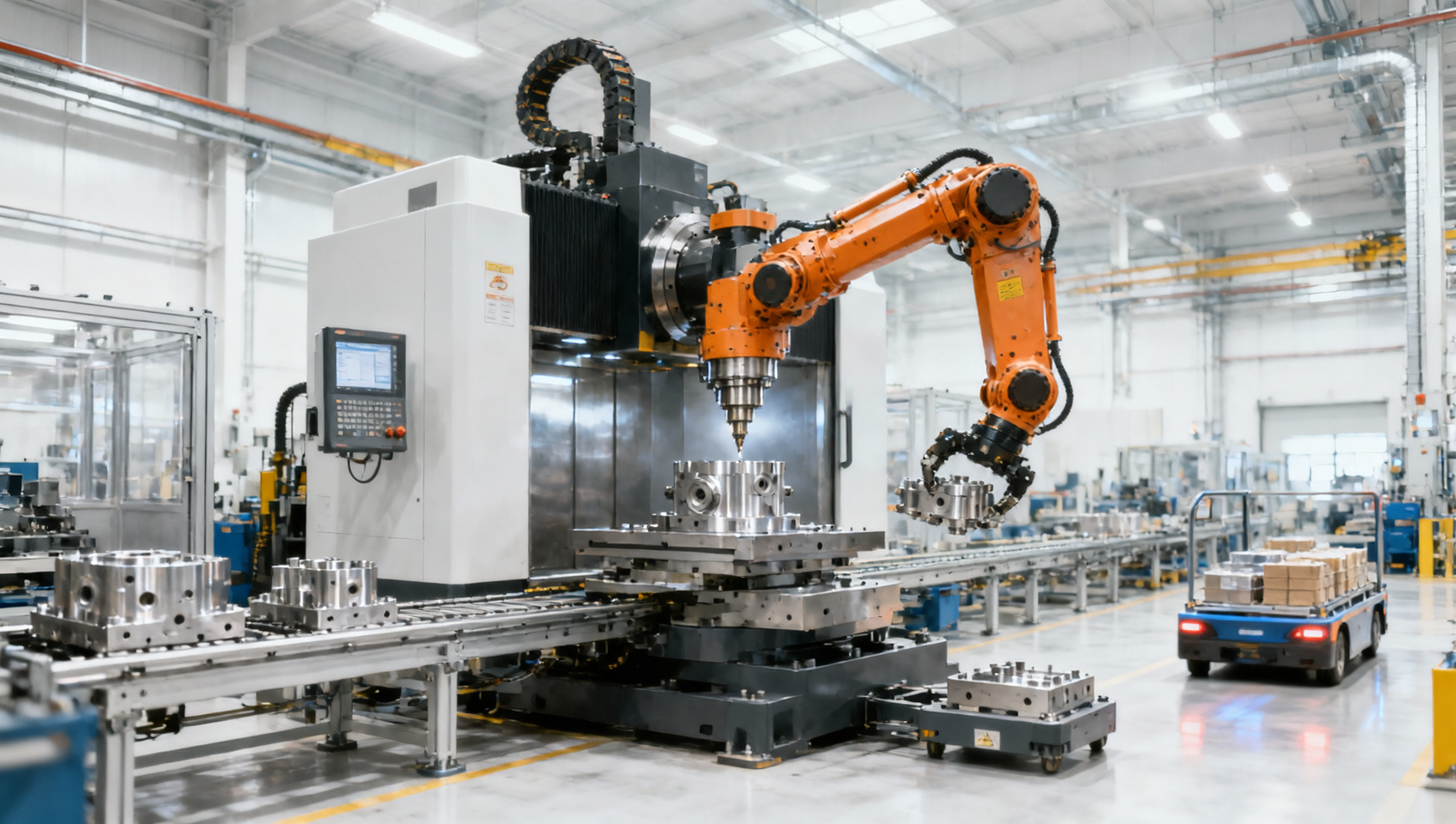 Inside a Modern Machine Tool Factory: Automation and Quality Control Inside a Modern Machine Tool Factory: Automation and Quality Control