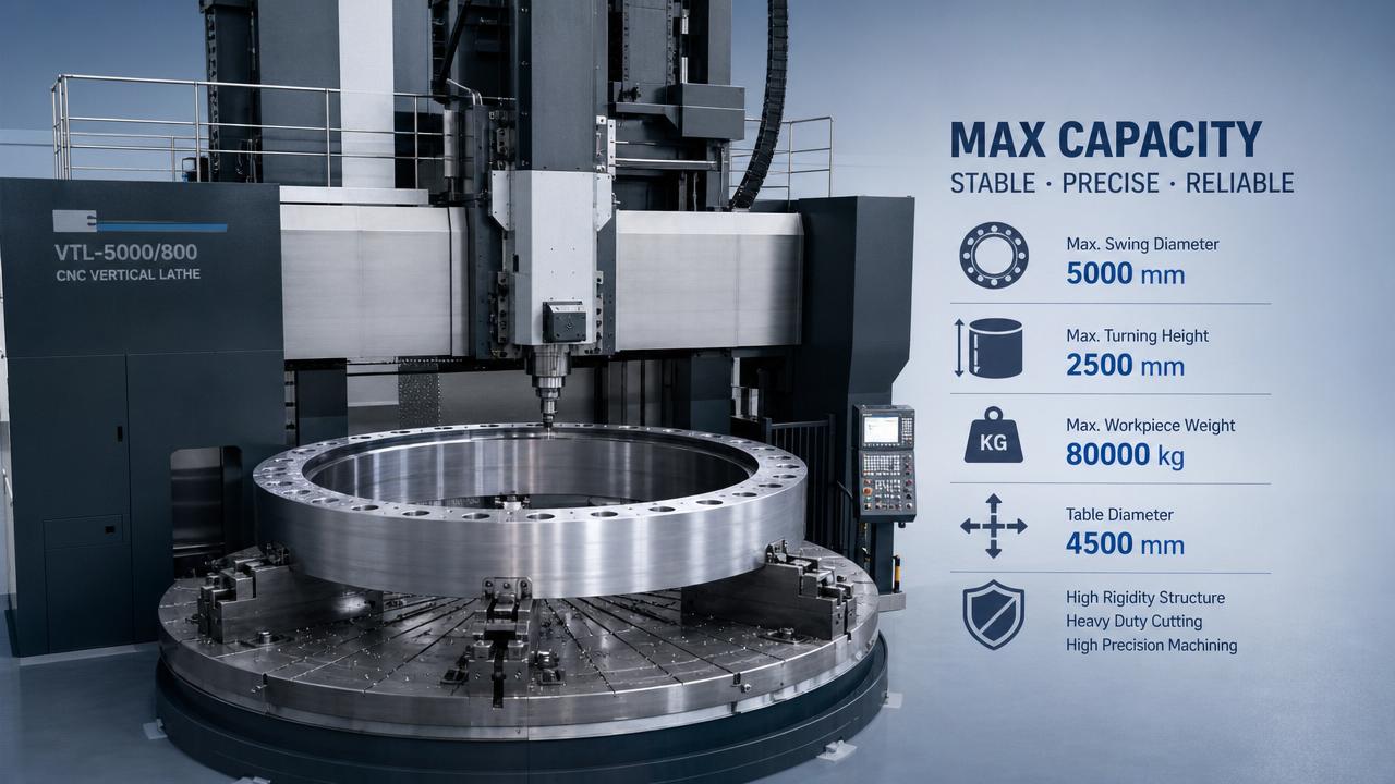 Vertical Lathe Limits to Check Before Taking Larger Workpieces
