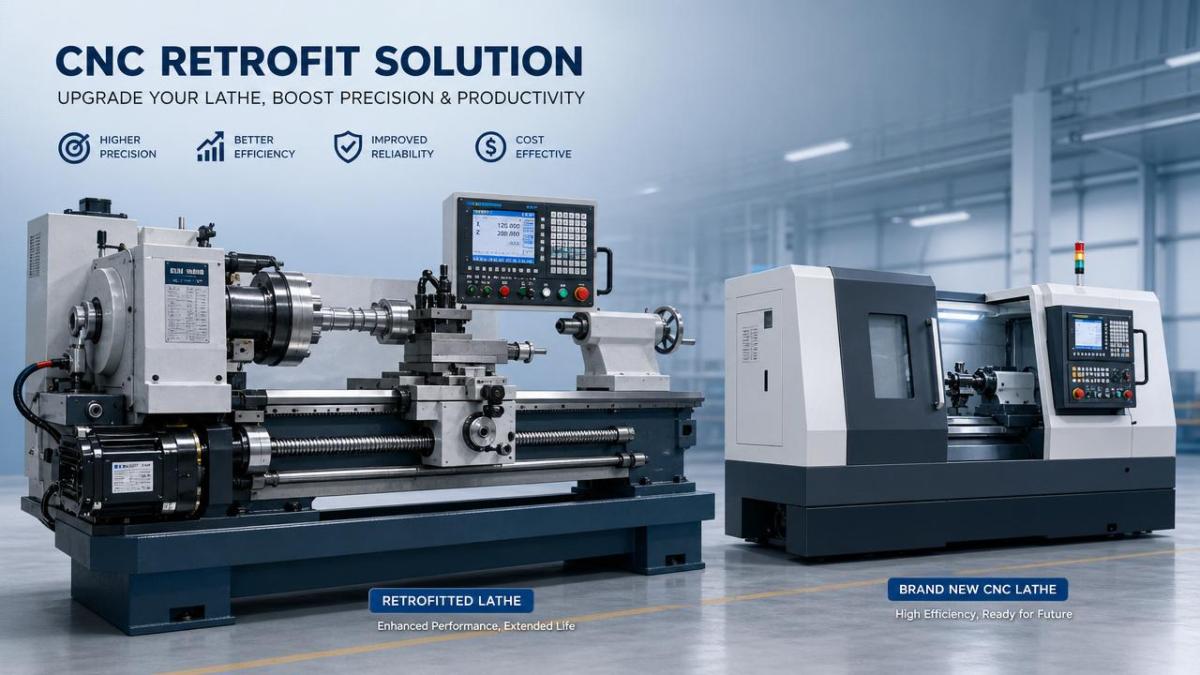 Metal Lathe vs CNC Upgrade: When Retrofitting Still Works Metal Lathe vs CNC Upgrade: When Retrofitting Still Works