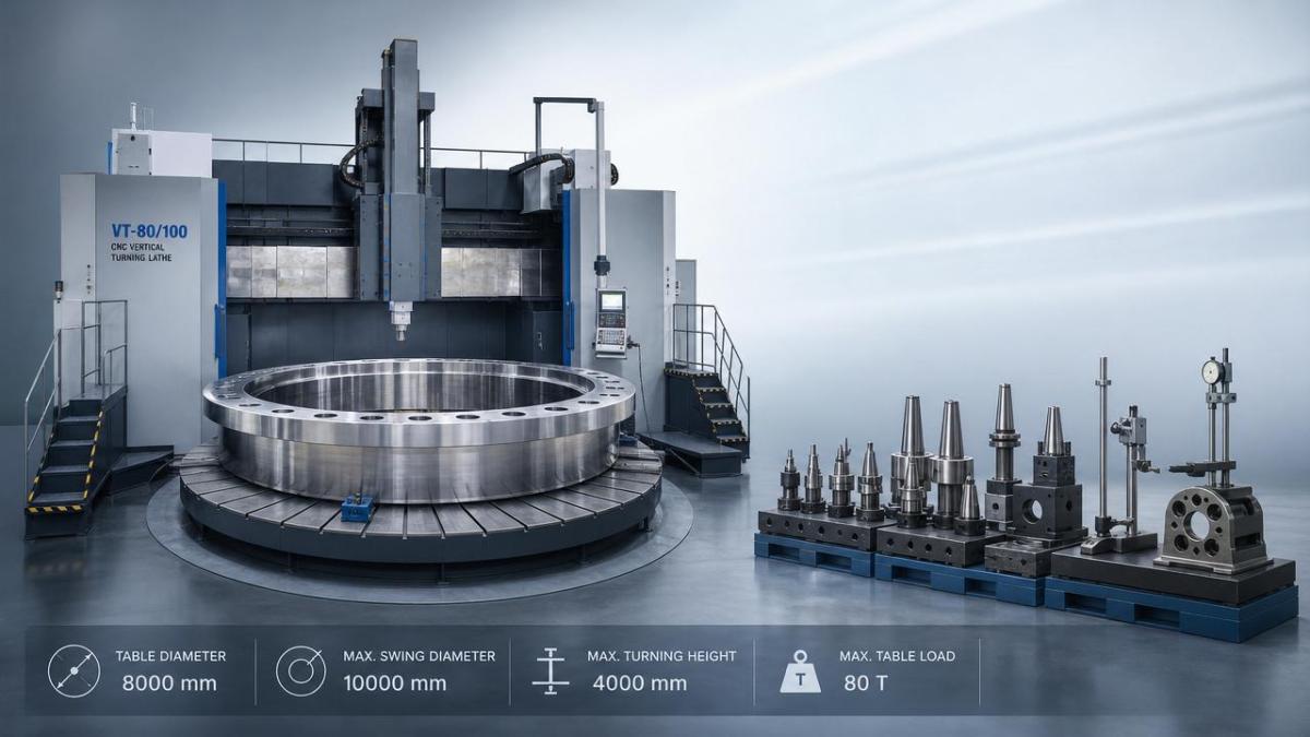 Vertical Lathe Limits to Check Before Large-Part Orders Vertical Lathe Limits to Check Before Large-Part Orders