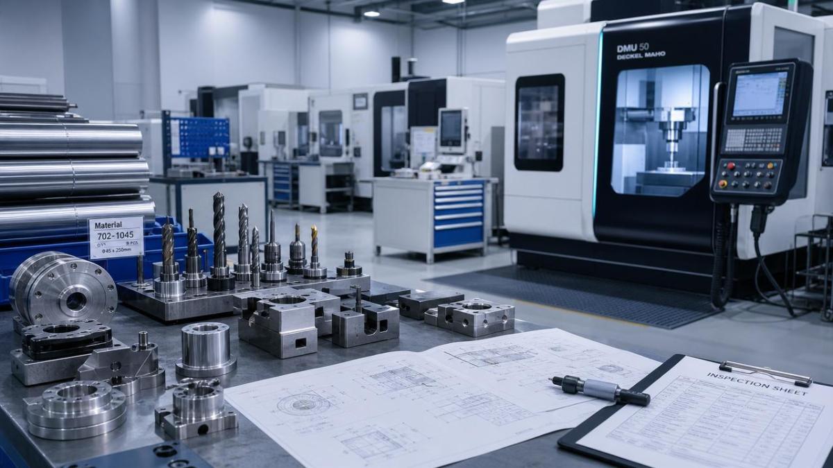 Production Process Delays Usually Start Before Machining Begins
