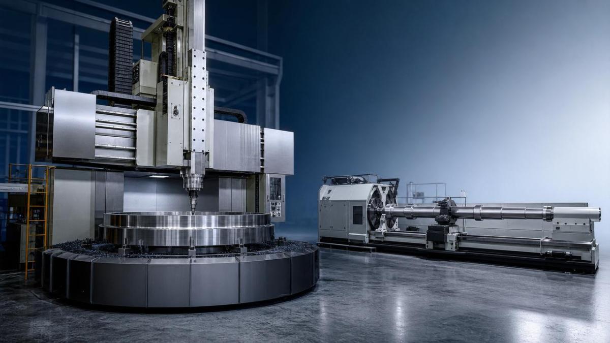 Vertical lathe vs horizontal options for large diameter parts Vertical lathe vs horizontal options for large diameter parts
