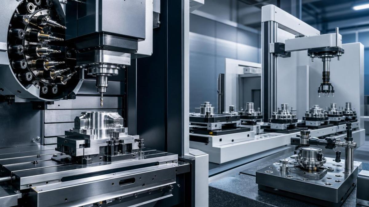 What limits industrial CNC output more than spindle speed