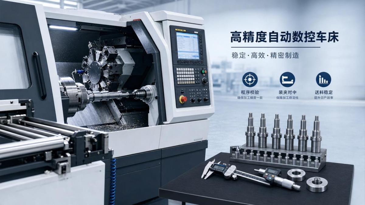 Automated lathe setup mistakes that slow down daily production