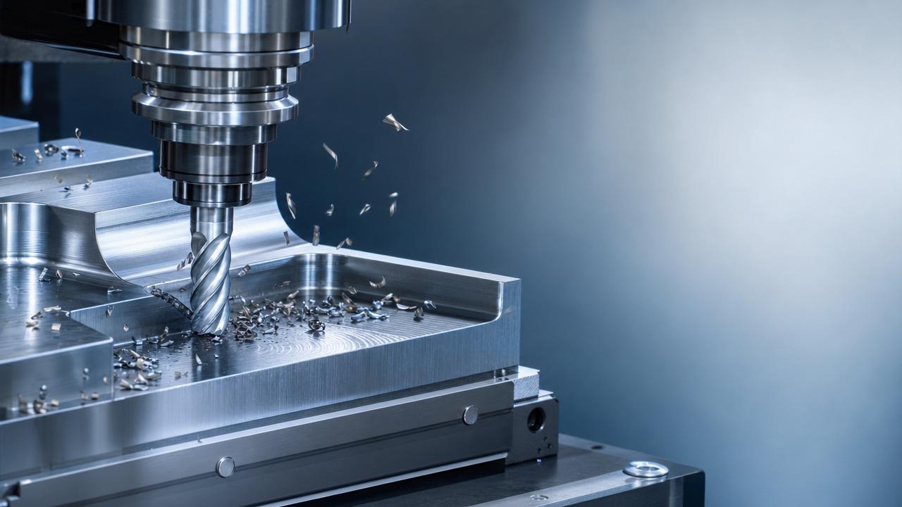 CNC milling finish problems linked to toolpath choices