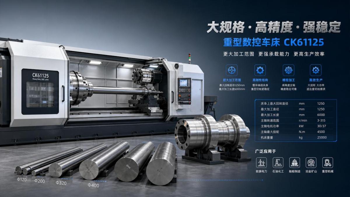 Industrial lathe size selection errors that affect output later