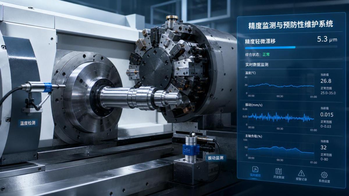 High precision lathe performance starts to slip in subtle ways