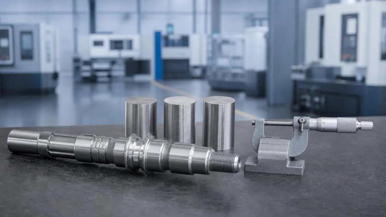 Shaft Parts Tolerance Problems Often Start With Material Choice Shaft Parts Tolerance Problems Often Start With Material Choice
