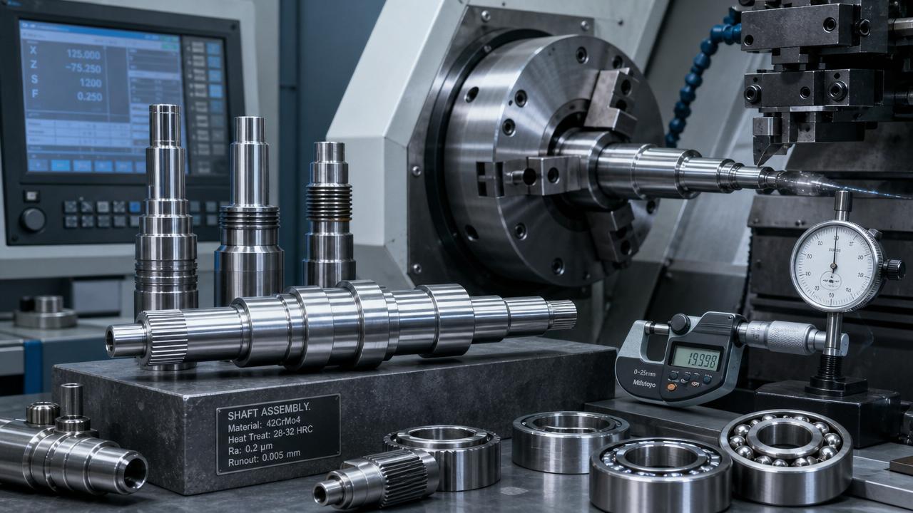 Are Shaft Parts Failing Due to Material Choice or Machining