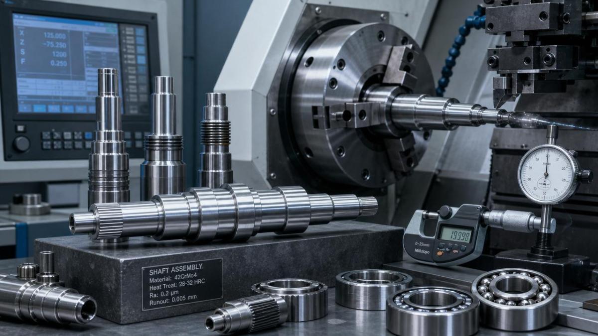 Are Shaft Parts Failing Due to Material Choice or Machining