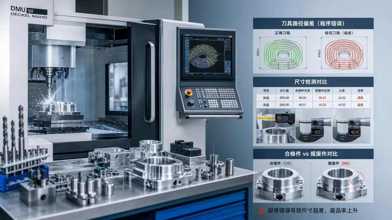 how to reduce rework and scrap rates in automotive cnc... CNC Programming Mistakes That Quietly Raise Scrap Rates