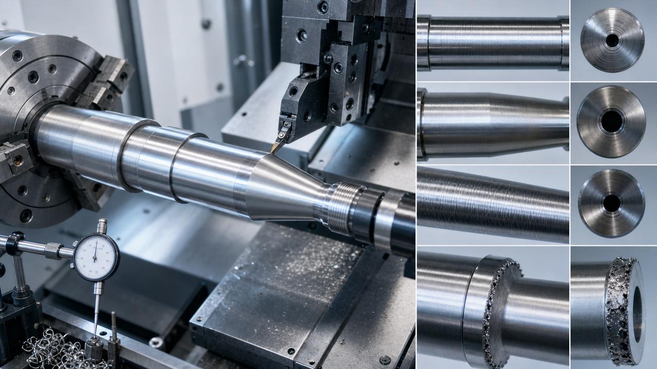 What defects in Shaft Parts often trace back to machining