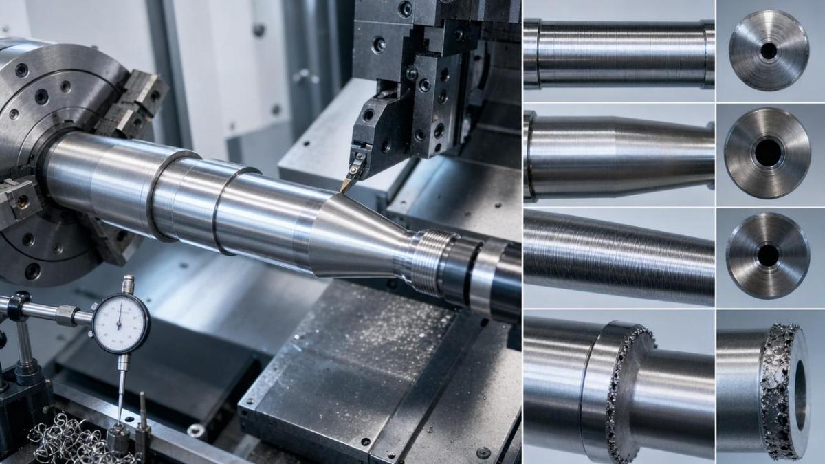 What defects in Shaft Parts often trace back to machining
