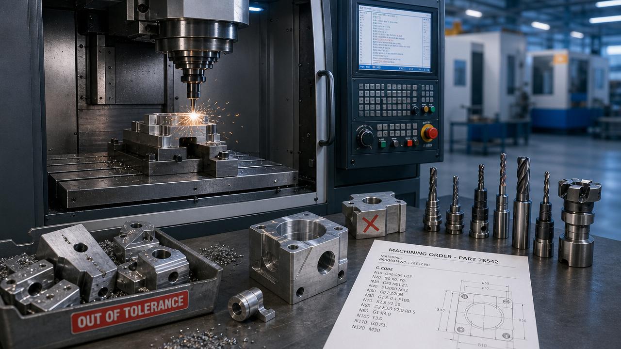 How CNC Programming errors lead to scrap and rework