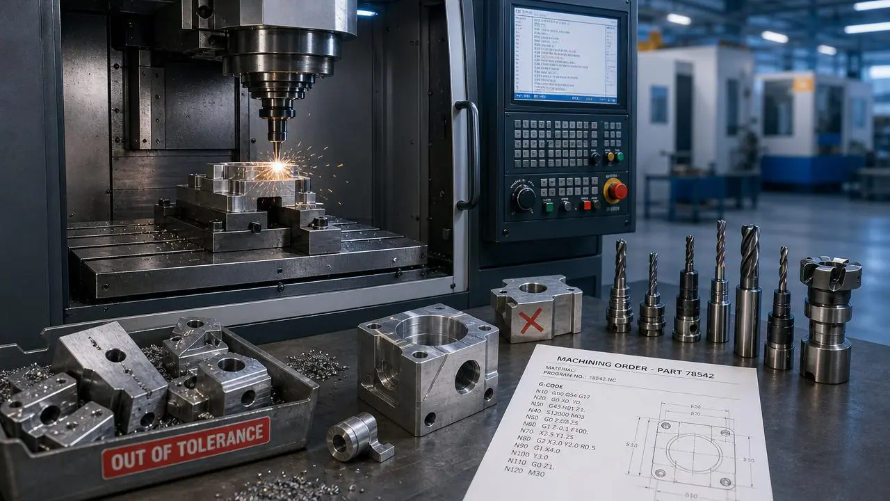 CNC Programming Errors That Cause Scrap and Rework
