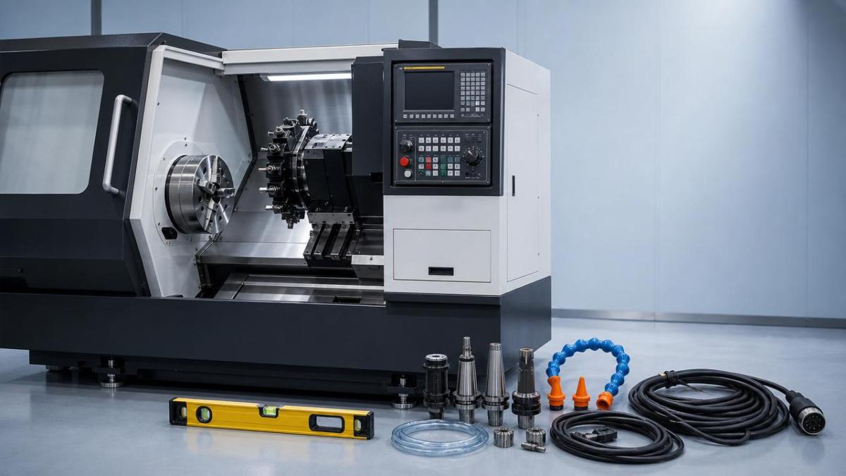 Can a CNC Lathe Quick Installation Guide Cut Setup Time?
