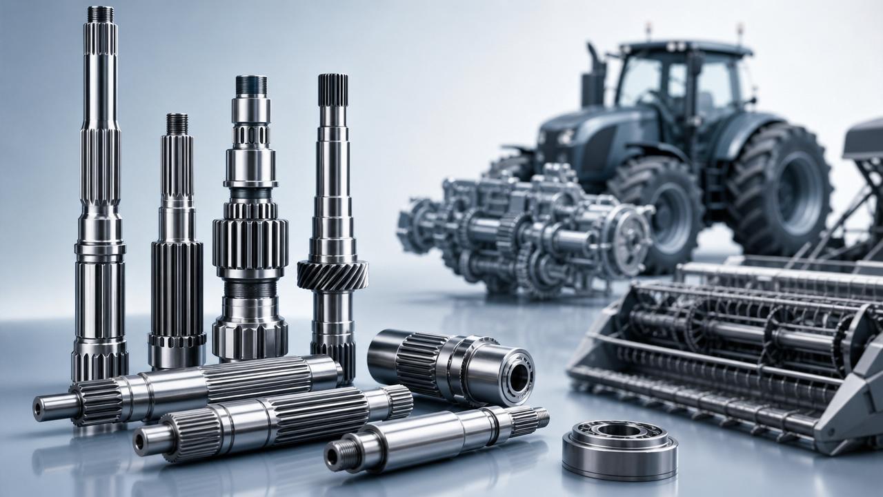 Shaft Parts for Agricultural Machinery: Materials, Tolerances, and Uses Shaft Parts for Agricultural Machinery: Materials, Tolerances, and Uses