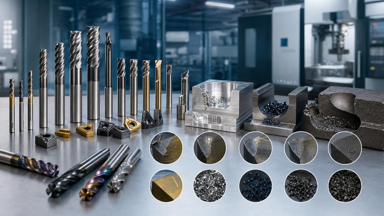 Cutting Tools Selection Guide: Materials, Coatings, and Tool Life Explained Cutting Tools Selection Guide: Materials, Coatings, and Tool Life Explained