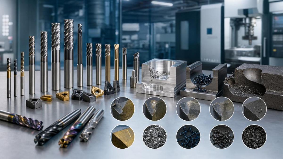 Cutting Tools Selection Guide: Materials, Coatings, and Tool Life Explained Cutting Tools Selection Guide: Materials, Coatings, and Tool Life Explained