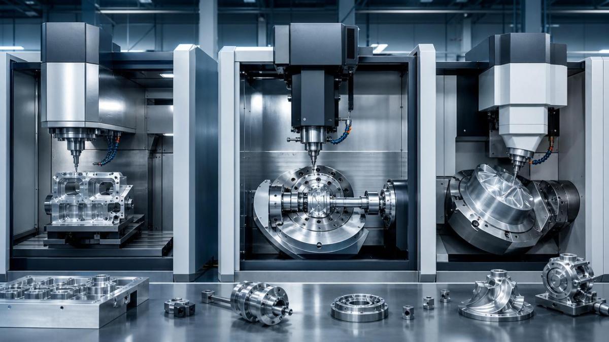 Multi-axis Machining Explained: When 3-Axis, 4-Axis, and 5-Axis Each Make Sense Multi-axis Machining Explained: When 3-Axis, 4-Axis, and 5-Axis Each Make Sense