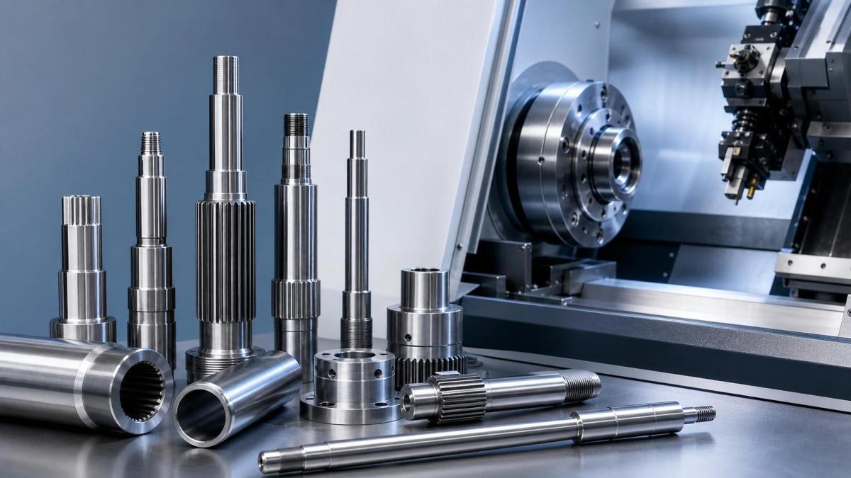 Shaft Parts Explained: Common Types, Materials, and Where Each Is Used