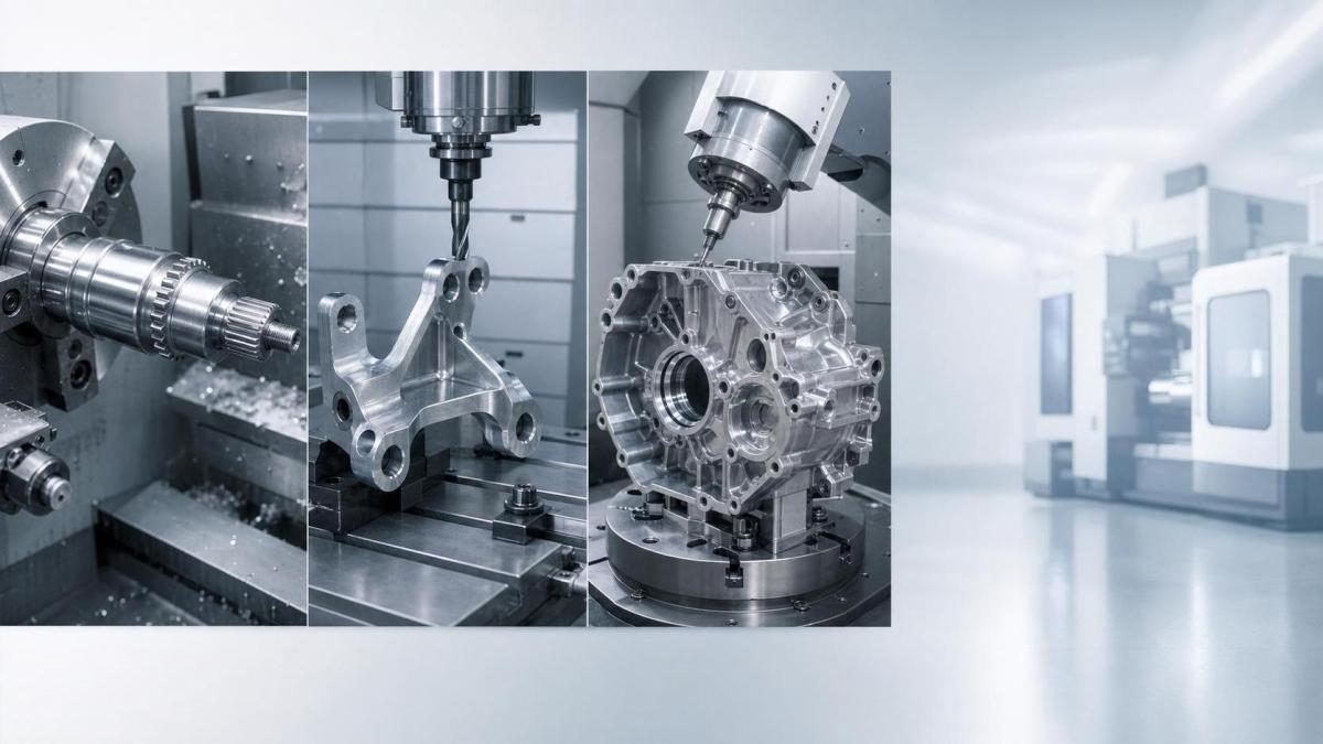 CNC Manufacturing for Automotive Industry: Which Parts Fit Which Processes?