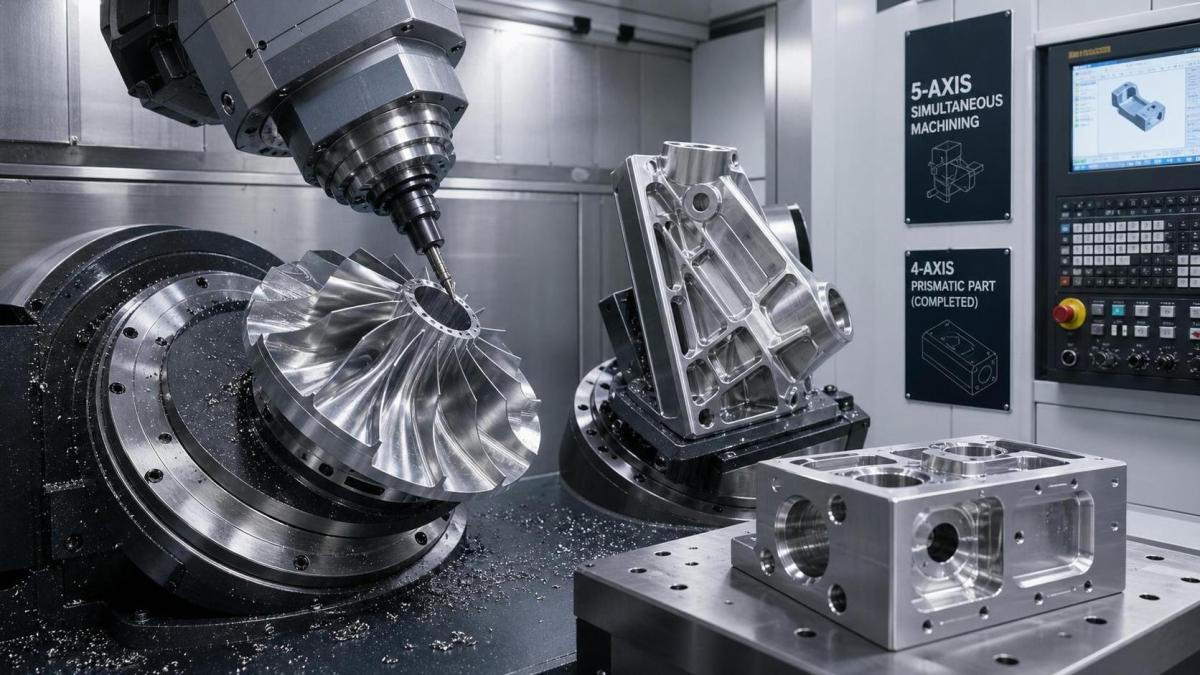 Multi-axis Machining Process for Complex Components: When Is 5-Axis Worth It? Multi-axis Machining Process for Complex Components: When Is 5-Axis Worth It?