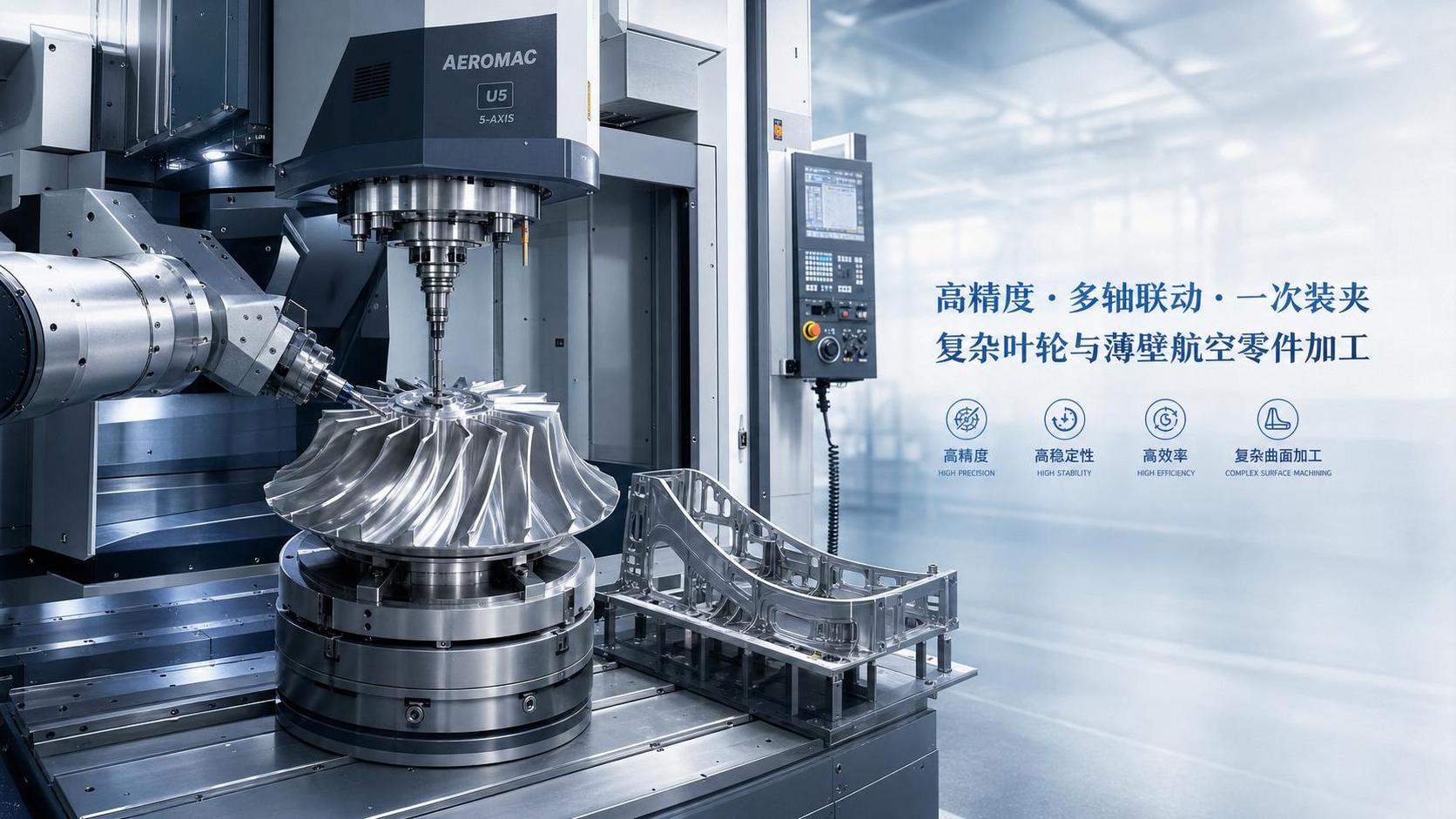 How Multi-axis Machining Systems for Aerospace Improve Accuracy on Complex Parts
