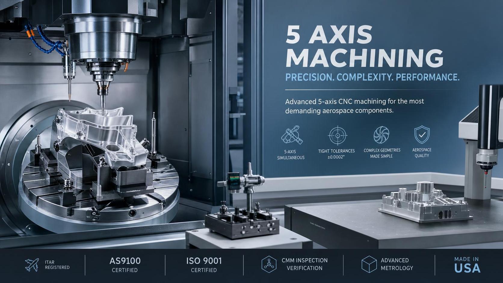 How to Evaluate 5 Axis Machining Services in USA for Complex Precision Parts