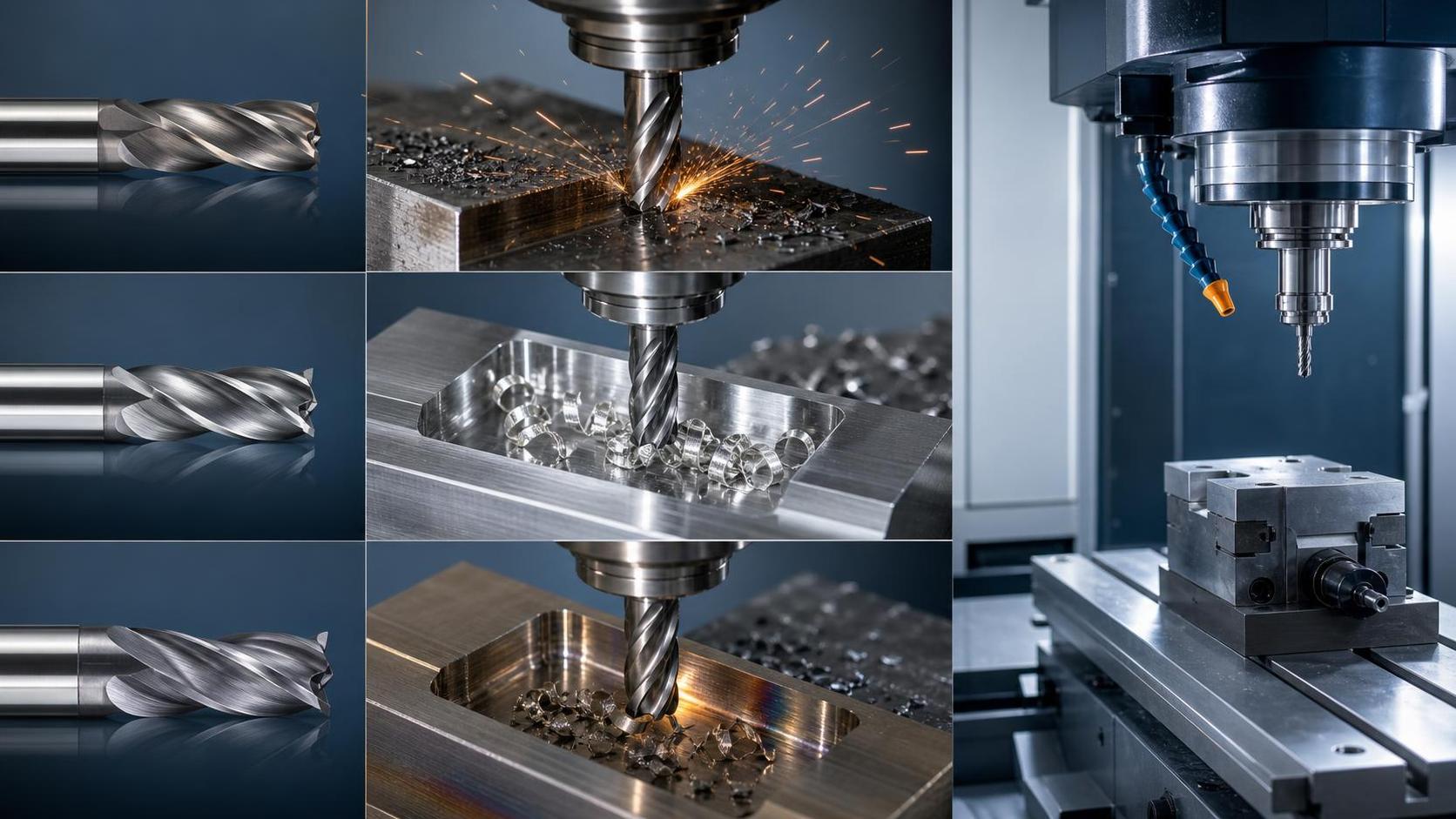 How to Choose Cutting Tools for High-Speed Machining of Steel, Aluminum, and Titanium How to Choose Cutting Tools for High-Speed Machining of Steel, Aluminum, and Titanium