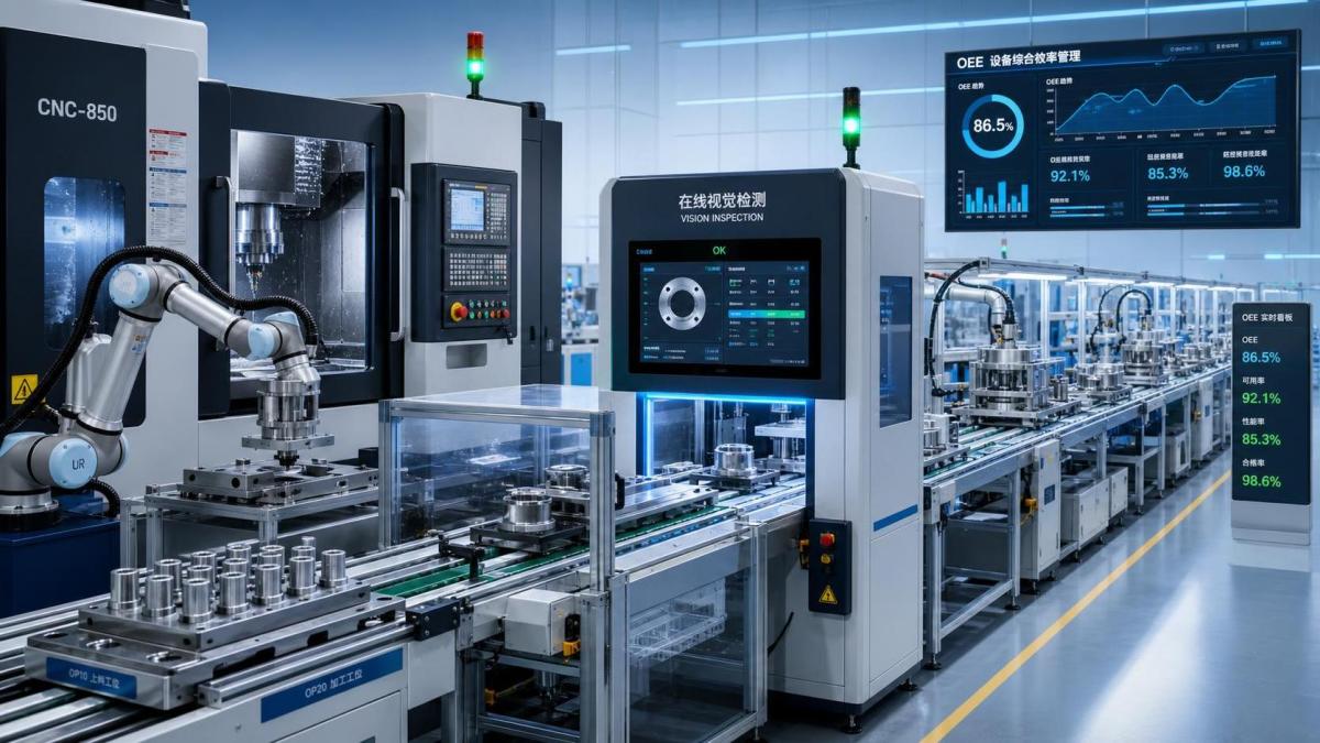 How Smart Manufacturing Technology Improves OEE Across Industry 4.0 Production Lines How Smart Manufacturing Technology Improves OEE Across Industry 4.0 Production Lines