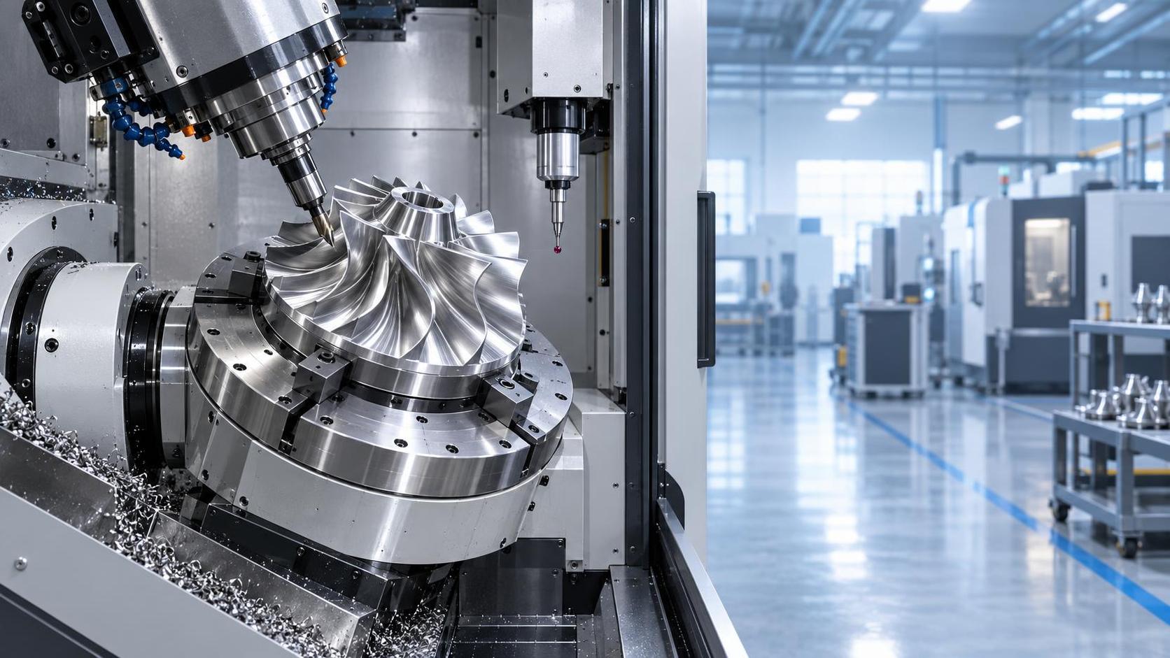 How Multi-Axis Machining Produces Complex Components With Fewer Setups