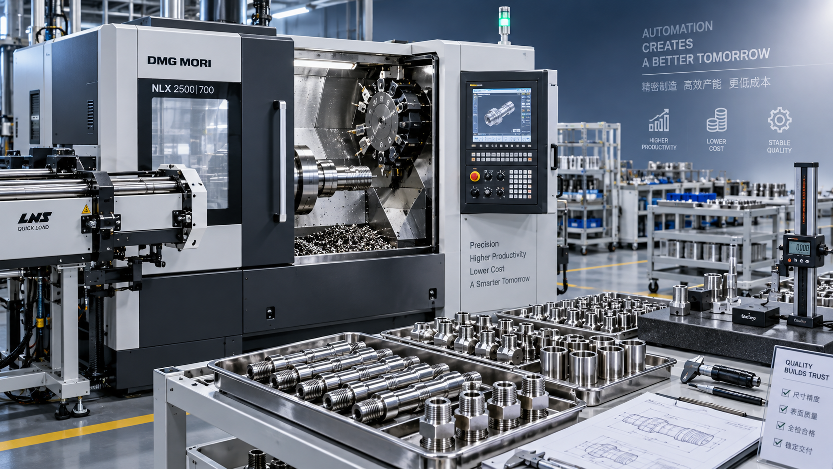 When Does CNC Turning Pay Off? A Break-Even Guide by Annual Part Volume When Does CNC Turning Pay Off? A Break-Even Guide by Annual Part Volume