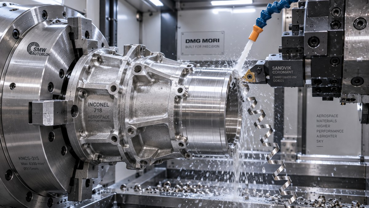 Can Inconel Be Machined Without Excessive Tool Wear?