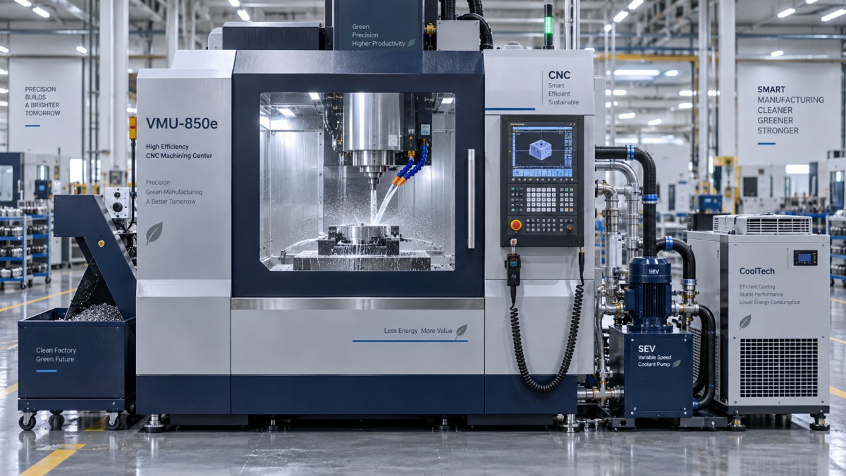 Do energy-efficient machine tools reduce power use at partial load?