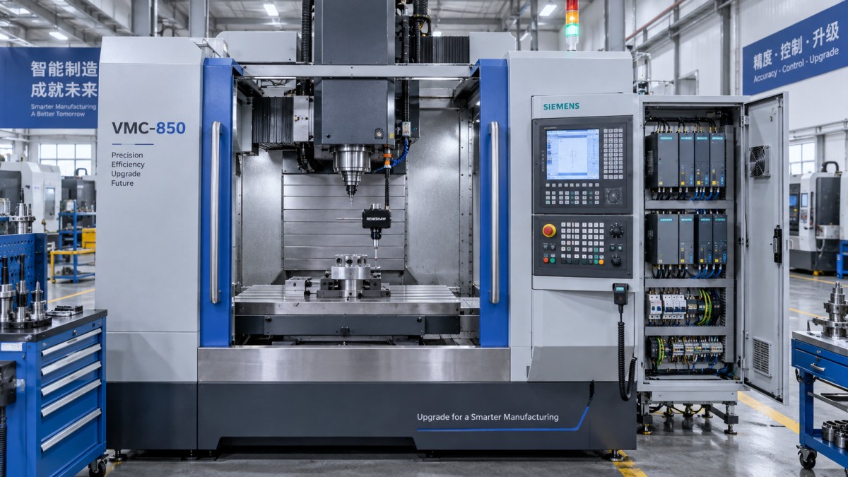 When does a legacy CNC upgrade cost less than machine replacement?