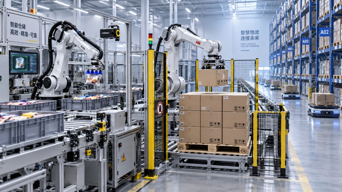 Choosing Industrial Robots for Warehouse Picking and Palletizing Choosing Industrial Robots for Warehouse Picking and Palletizing