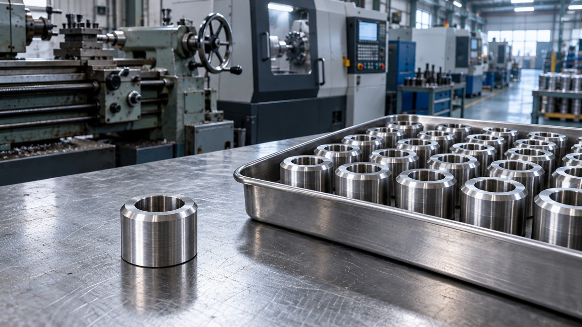 Manual vs. CNC Lathe for Simple Parts: How Batch Size Affects the Choice