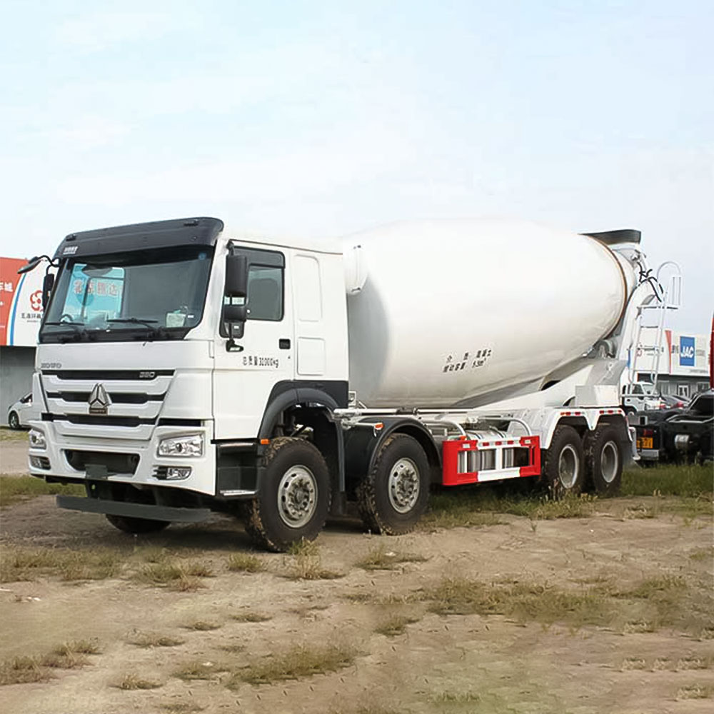 Howo 380HP 8×4 Camion malaxeur à béton pour chantier